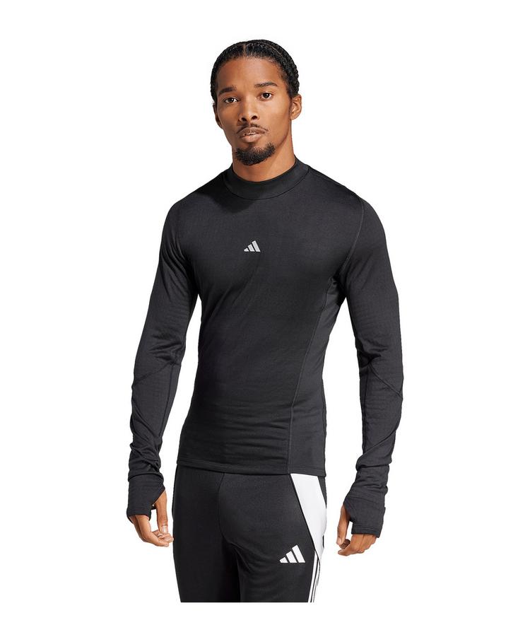adidas adidas Techfit Sweatshirt Funktionsshirt Herren - schwarz - 1 | SportScheck