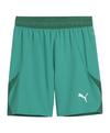 PUMA teamFINAL Short Fu&szlig;ballshorts Herren - gruenweissgruen