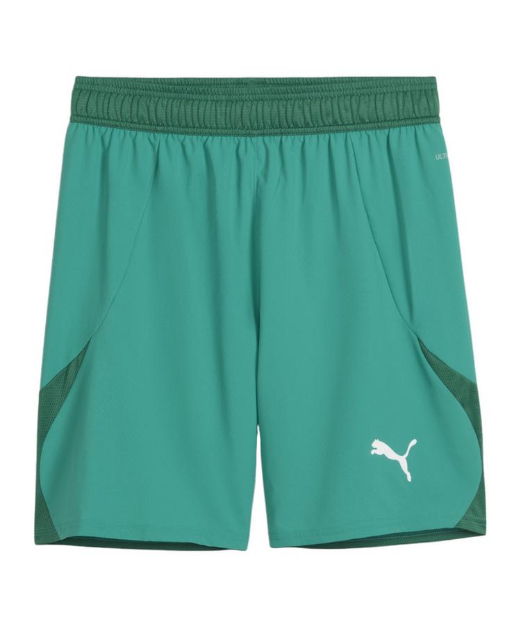 PUMA PUMA teamFINAL Short Fu&szlig;ballshorts Herren - gruenweissgruen - 0 | SportScheck