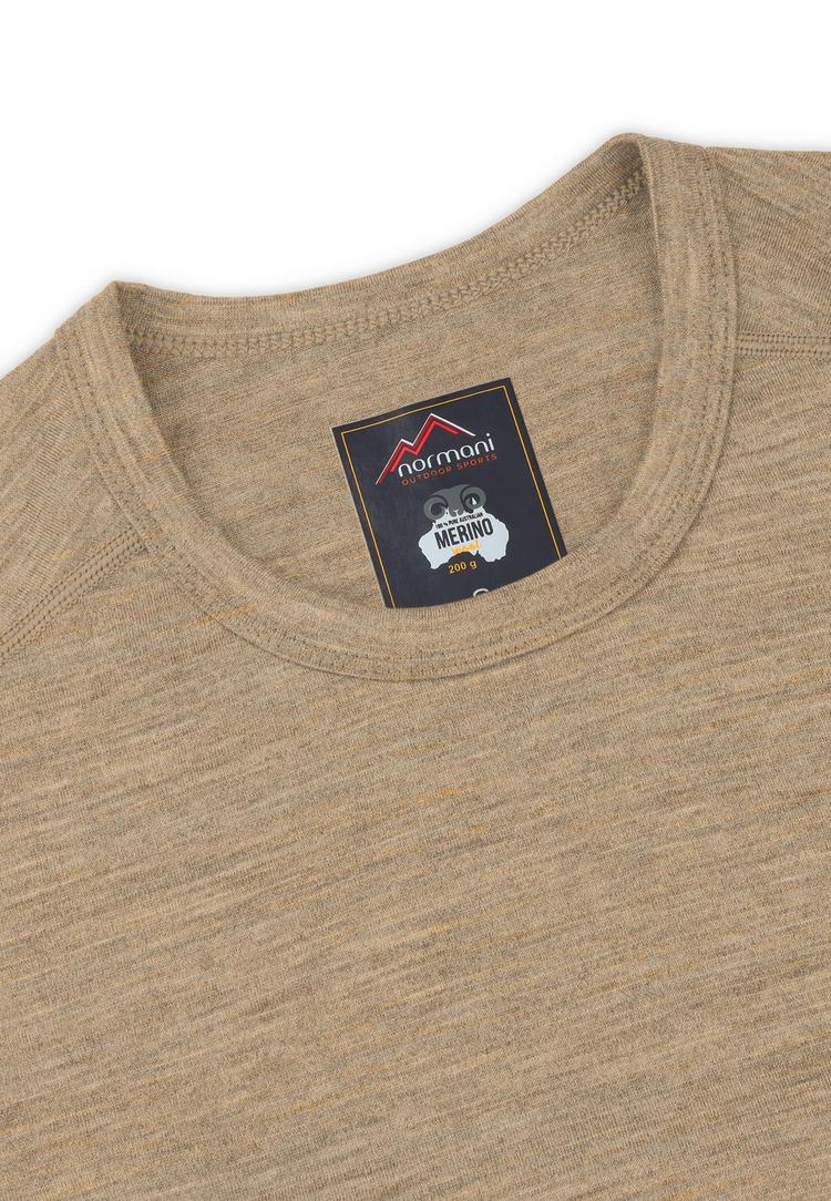 normani Outdoor Sports normani Outdoor Sports Darwin T-Shirt Herren - Beige - 2 | SportScheck