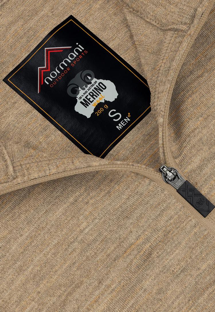 normani Outdoor Sports normani Outdoor Sports Canberra Funktionsshirt Herren - Beige - 0 | SportScheck