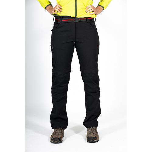Rückansicht von Maul Sport Feldberg II Trekkinghose Damen Schwarz01101
