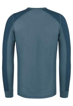 Rückansicht von normani Outdoor Sports Devonport Langarmshirt Herren Navy