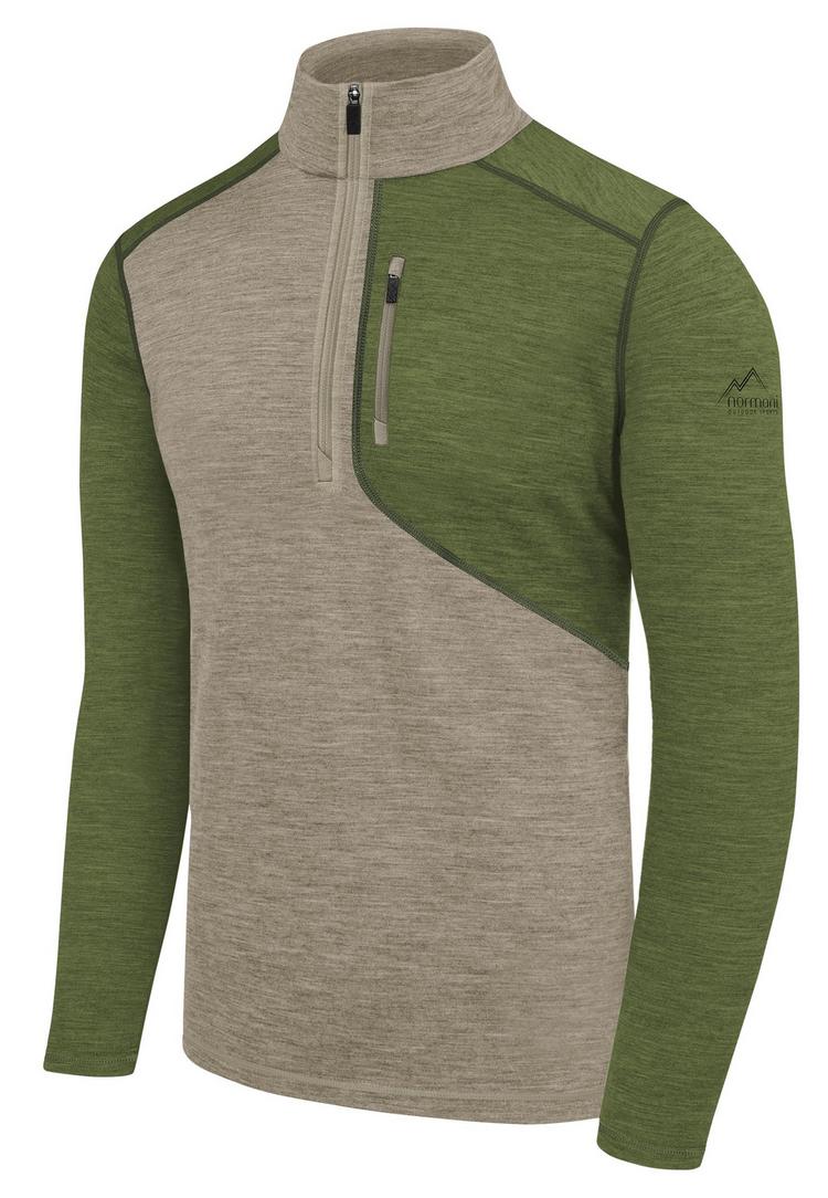 normani Outdoor Sports normani Outdoor Sports Mildura Funktionsshirt Herren - Khaki - 1 | SportScheck