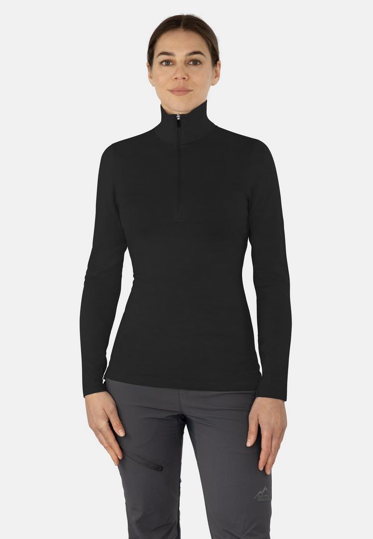 normani Outdoor Sports normani Outdoor Sports Launceston Langarmshirt Damen - Anthrazit - 0 | SportScheck