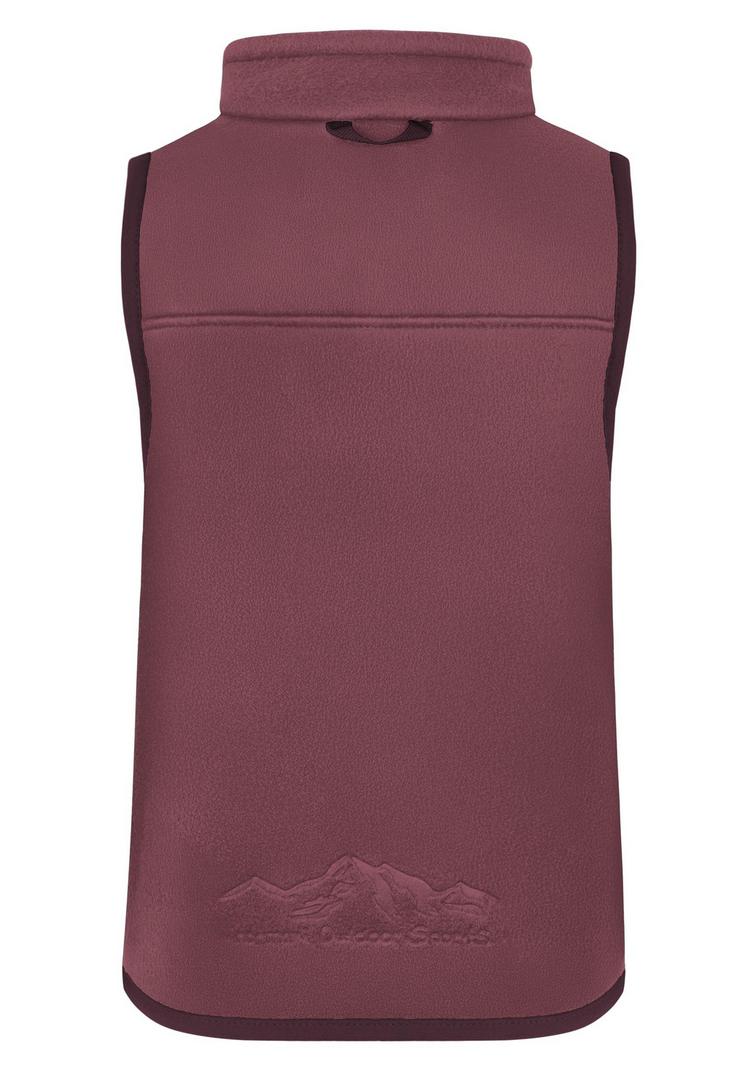 normani Outdoor Sports normani Outdoor Sports Kiana Fleeceweste Kinder - Rot - 0 | SportScheck