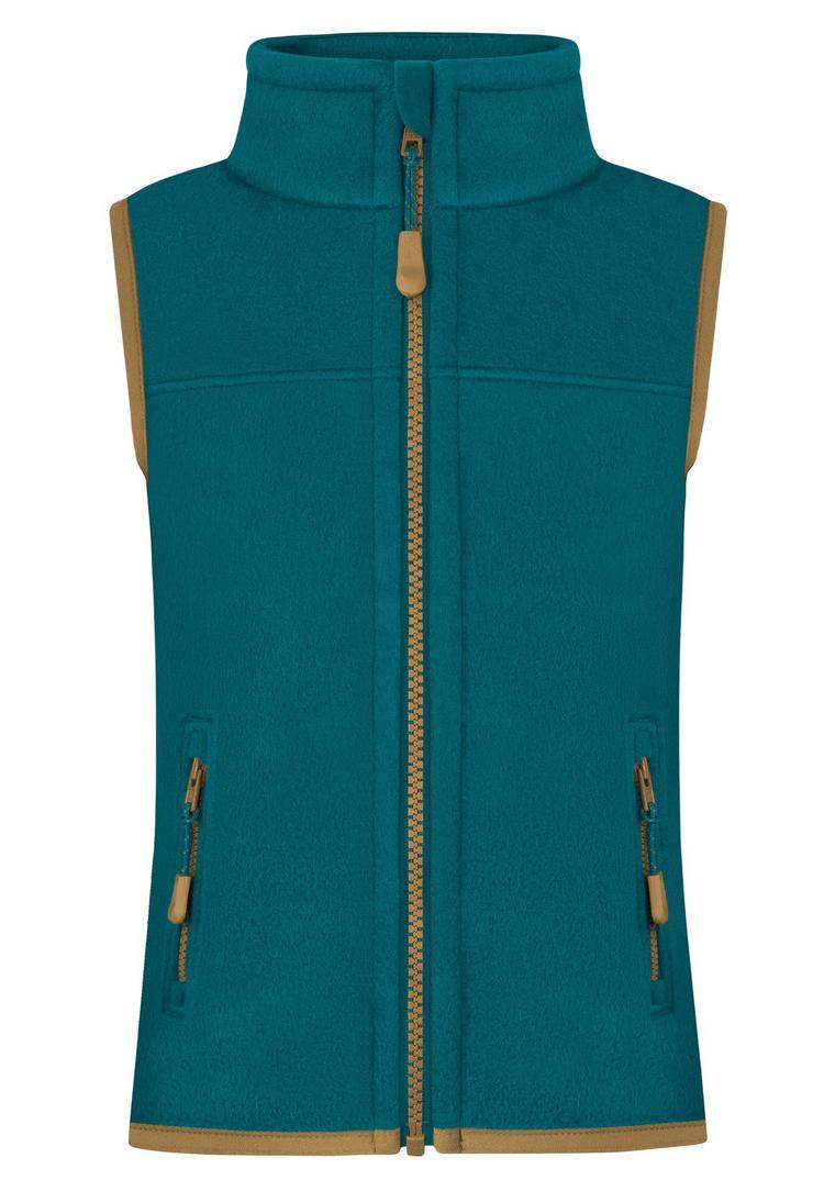 normani Outdoor Sports normani Outdoor Sports Kiana Fleeceweste Kinder - Petrol - 0 | SportScheck