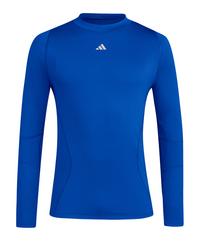 adidas Techfit Sweatshirt Funktionsshirt Herren - blauweiss