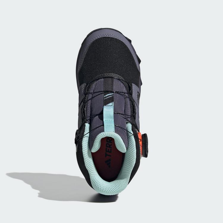 adidas adidas Terrex BOA Mid RAIN.RDY Wanderschuh Winterschuhe Kinder - Core Black / Cloud White / Preloved Violet - 1 | SportScheck