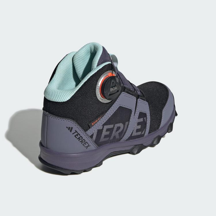adidas adidas Terrex BOA Mid RAIN.RDY Wanderschuh Winterschuhe Kinder - Core Black / Cloud White / Preloved Violet - 4 | SportScheck