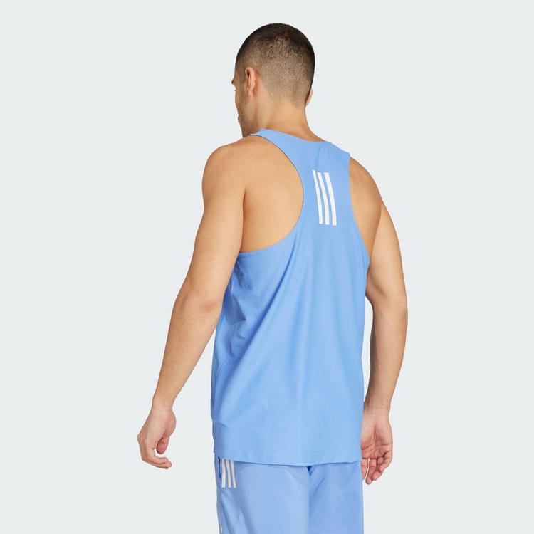 adidas adidas Own the Run Tanktop Funktionstank Herren - Blue Fusion - 1 | SportScheck