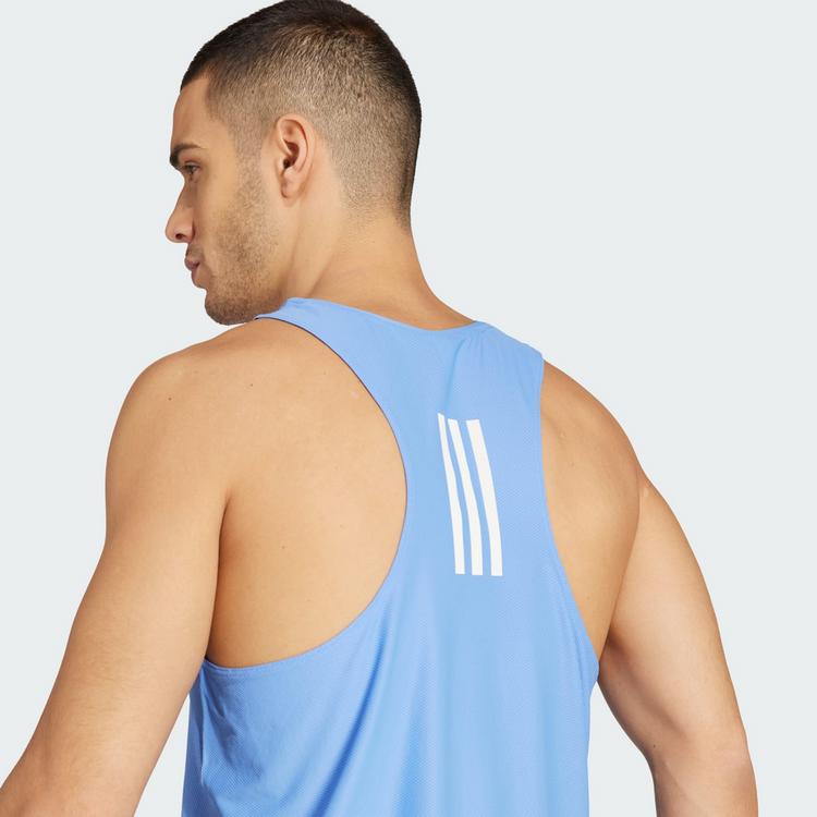 adidas adidas Own the Run Tanktop Funktionstank Herren - Blue Fusion - 0 | SportScheck