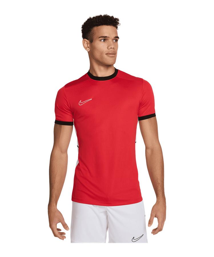 Nike Nike Academy 25 Trainingsshirt Funktionsshirt Herren - rotschwarzweiss - 0 | SportScheck