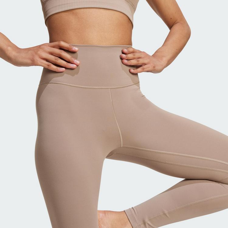 adidas adidas All Me 7/8-Leggings Leggings Damen - Chalky Brown / Chalky Brown - 1 | SportScheck