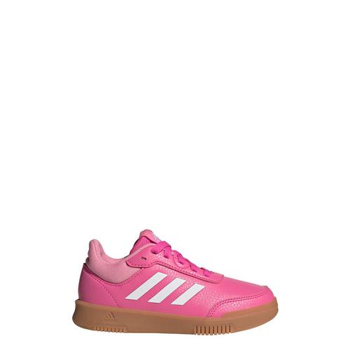 Rückansicht von adidas Tensaur Sport Training Lace Schuh Sneaker Kinder Pulse Magenta / Cloud White / Bliss Pink