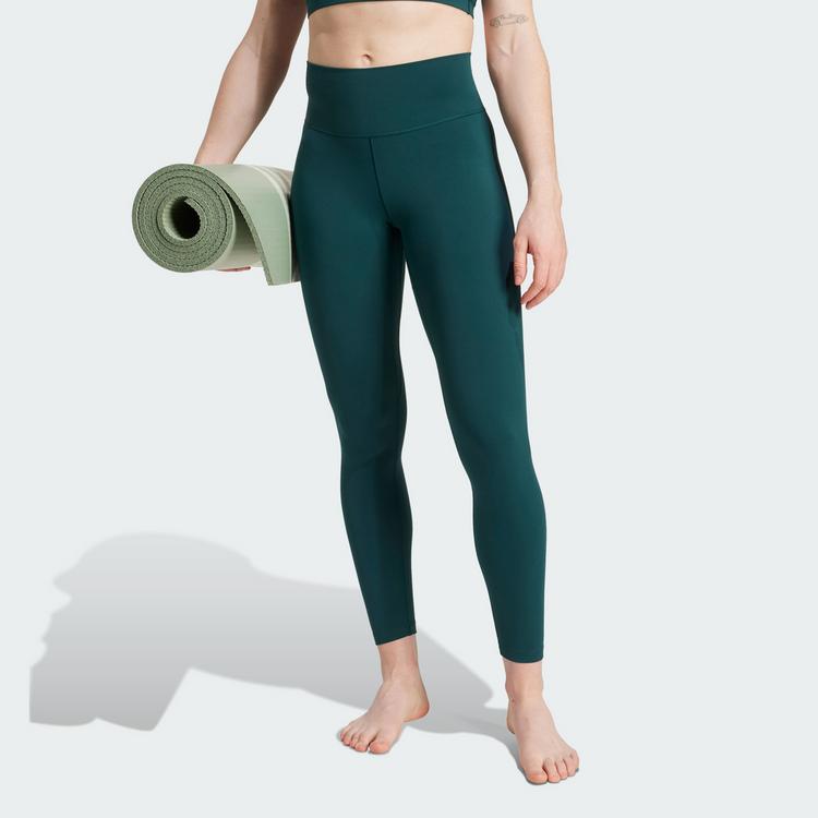 adidas adidas All Me 7/8-Leggings Leggings Damen - Aurora Ivy / Aurora Ivy - 0 | SportScheck