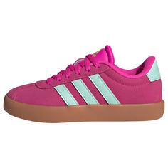 adidas VL Court 3.0 Kids Schuh Sneaker Kinder Shock Pink / Semi Flash Aqua / Lucid Lemon