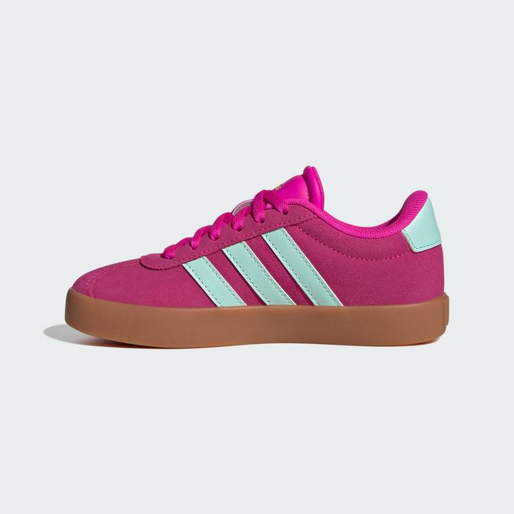 adidas adidas VL Court&nbsp;3.0 Schuh Sneaker Kinder - Shock Pink / Semi Flash Aqua / Lucid Lemon - 5 | SportScheck