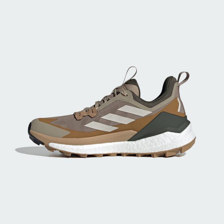 adidas adidas Terrex Free Hiker 2.0 Low Wanderschuh Walkingschuhe Herren - Blanch Cargo / Beige / Bronze Strata - 5 | SportScheck