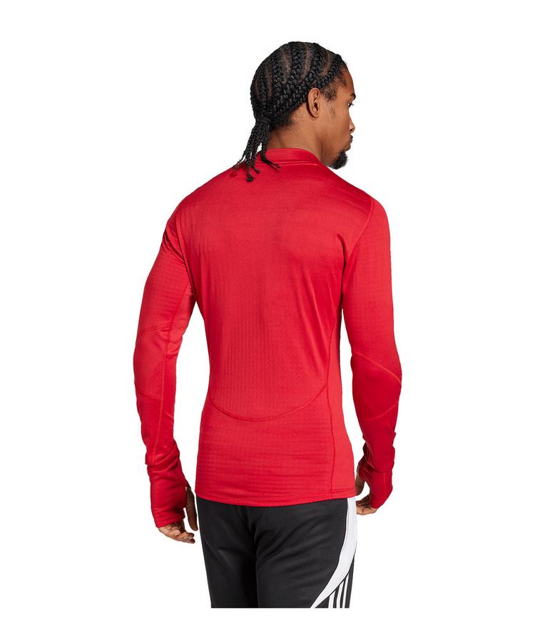adidas adidas Techfit Sweatshirt Funktionsshirt Herren - rot - 2 | SportScheck