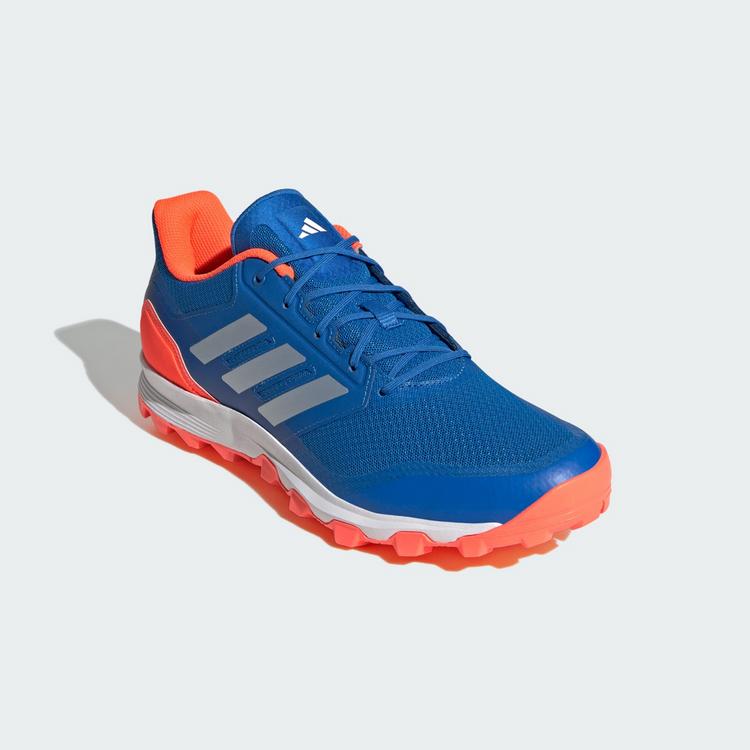 adidas adidas Flexcloud 2.1 Field Hockeyschuh Sneaker - Bright Royal / Zero Metalic / Team Solar Orange - 3 | SportScheck