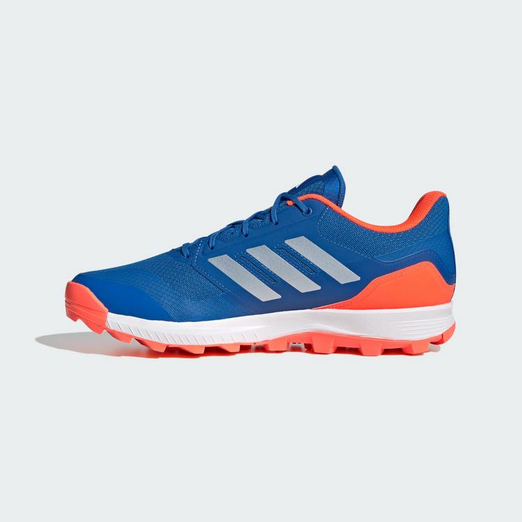 adidas adidas Flexcloud 2.1 Field Hockeyschuh Sneaker - Bright Royal / Zero Metalic / Team Solar Orange - 5 | SportScheck