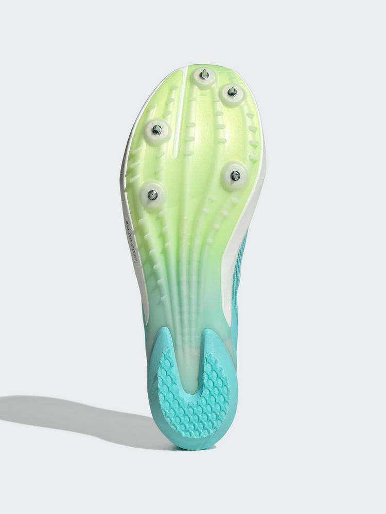 adidas adidas Adizero Ambition Spike-Schuh Laufschuhe Herren - Flash Aqua / Zero Metalic / Lucid Lemon - 2 | SportScheck