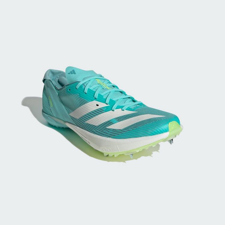 adidas adidas Adizero Ambition Spike-Schuh Laufschuhe Herren - Flash Aqua / Zero Metalic / Lucid Lemon - 3 | SportScheck