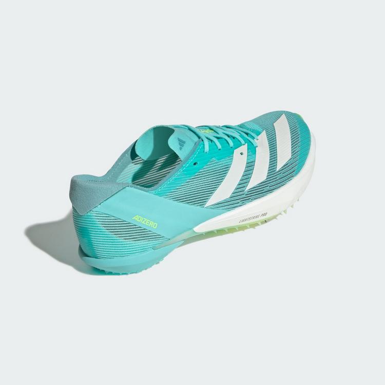 adidas adidas Adizero Ambition Spike-Schuh Laufschuhe Herren - Flash Aqua / Zero Metalic / Lucid Lemon - 4 | SportScheck