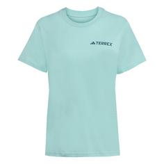 adidas Terrex Graphic T-Shirt Funktionsshirt Damen Semi Flash Aqua