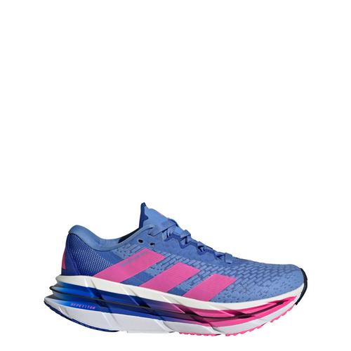 Rückansicht von adidas Adistar Byd Laufschuh Laufschuhe Damen Blue Fusion / Lucid Pink / Lucid Blue