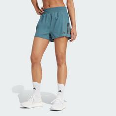 Rückansicht von adidas Own the Run Shorts Laufshorts Damen Preloved Teal