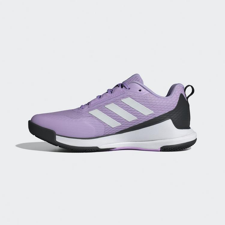 adidas adidas Novaflight 2 Indoor Schuh Hallenschuhe Damen - Powder Plum / Zero Metalic / Core Black - 5 | SportScheck