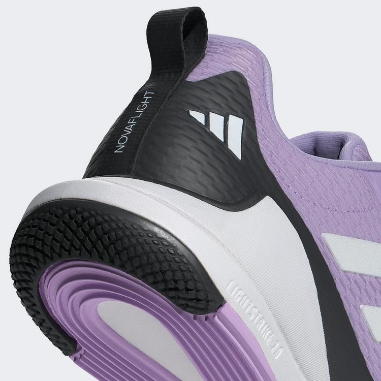 adidas adidas Novaflight 2 Indoor Schuh Hallenschuhe Damen - Powder Plum / Zero Metalic / Core Black - 7 | SportScheck