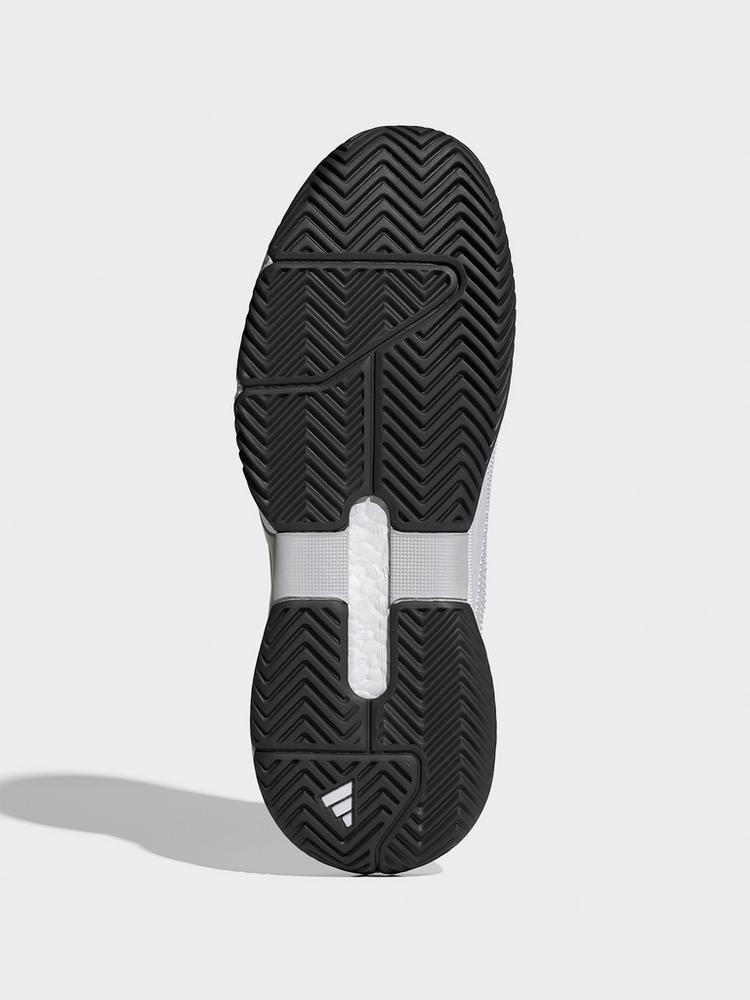 adidas adidas Solematch Control 2 Tennisschuh Tennisschuhe - Cloud White / Black Blue Met. / Silver Metallic - 2 | SportScheck