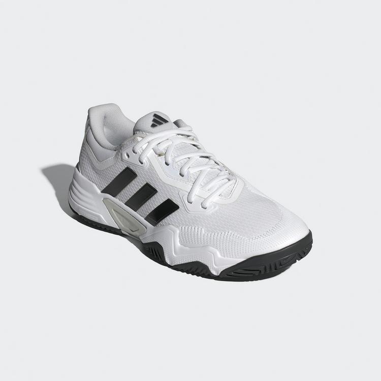 adidas adidas Solematch Control 2 Tennisschuh Tennisschuhe - Cloud White / Black Blue Met. / Silver Metallic - 3 | SportScheck