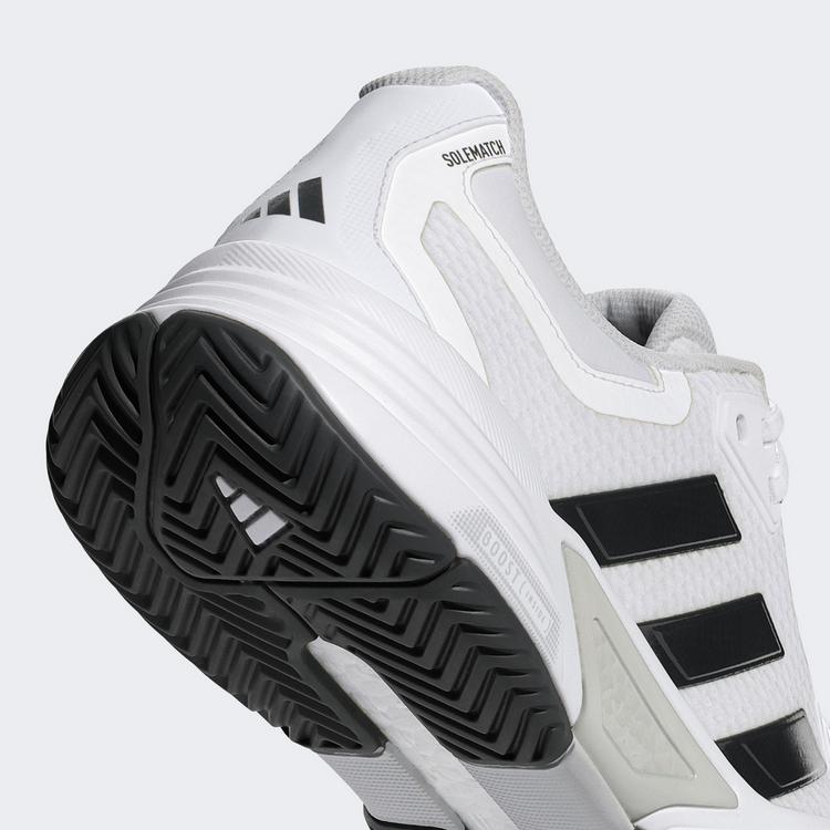adidas adidas Solematch Control 2 Tennisschuh Tennisschuhe - Cloud White / Black Blue Met. / Silver Metallic - 7 | SportScheck
