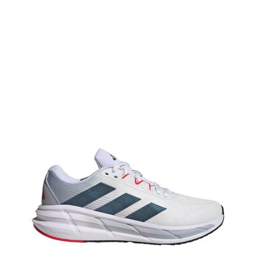 Rückansicht von adidas Questar 3 Laufschuh Laufschuhe Cloud White / Core Black / Pure Ruby