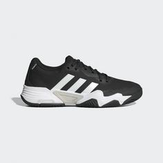 adidas Solematch Control 2 Tennisschuh Tennisschuhe Herren Core Black / Cloud White / Silver Metallic