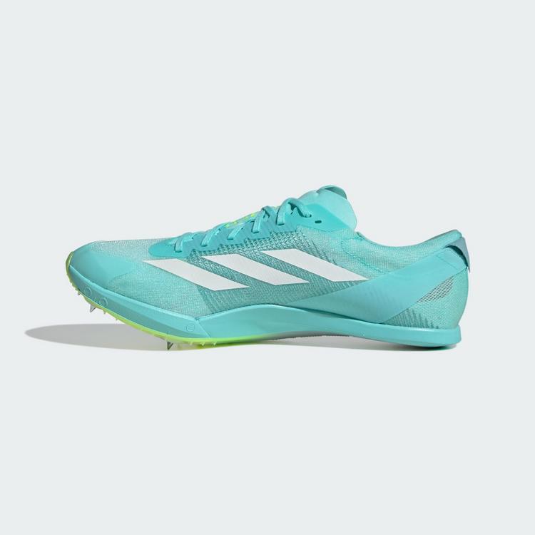 adidas adidas Adizero Finesse Spike-Schuh Laufschuhe Herren - Flash Aqua / Zero Metalic / Lucid Lemon - 5 | SportScheck