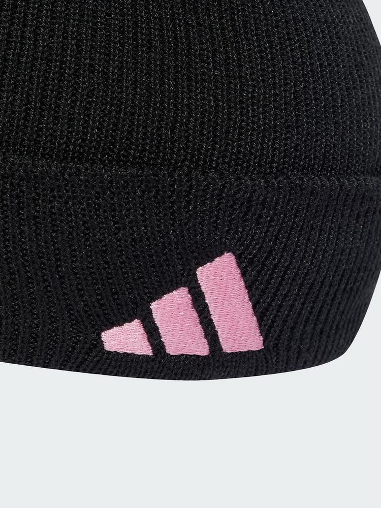 adidas adidas Juventus Turin Home M&uuml;tze Beanie - Black / Bliss Pink - 1 | SportScheck