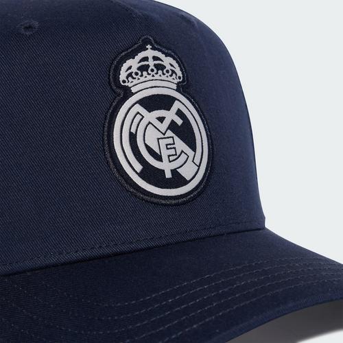 Rückansicht von adidas Real Madrid Snapback Kappe Cap Legend Ink / Matte Silver