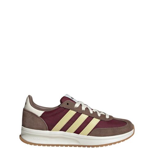 Rückansicht von adidas RUN 70s 2.0 Schuh Sneaker Damen Maroon / Powder Yellow / Earth Strata