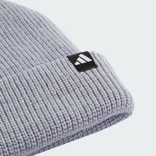 Rückansicht von adidas Set aus Handschuhen und Mütze Beanie Light Grey Heather / White
