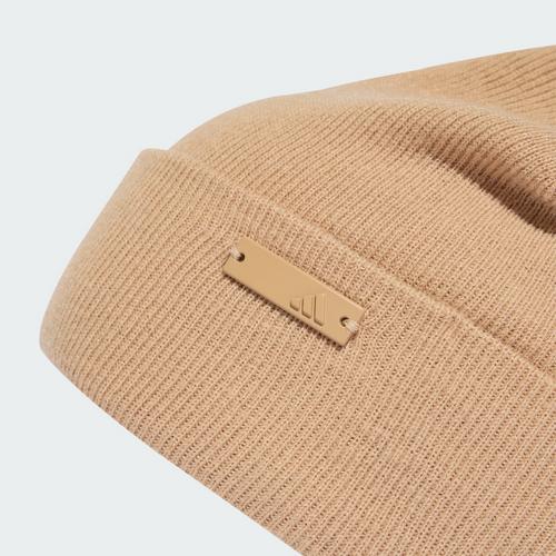 Rückansicht von adidas Tonal Mütze Beanie Warm Sandstone