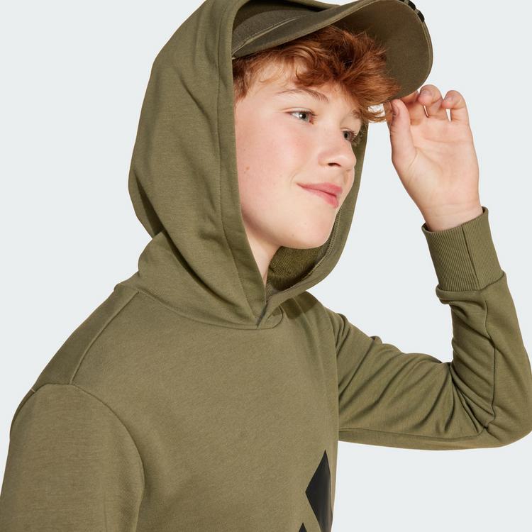 adidas adidas Essentials Kids Hoodie Hoodie Kinder - Olive Strata / Black - 0 | SportScheck