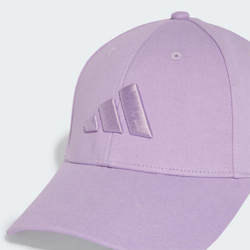 Rückansicht von adidas B-Ball Tonal Kappe Cap Powder Plum