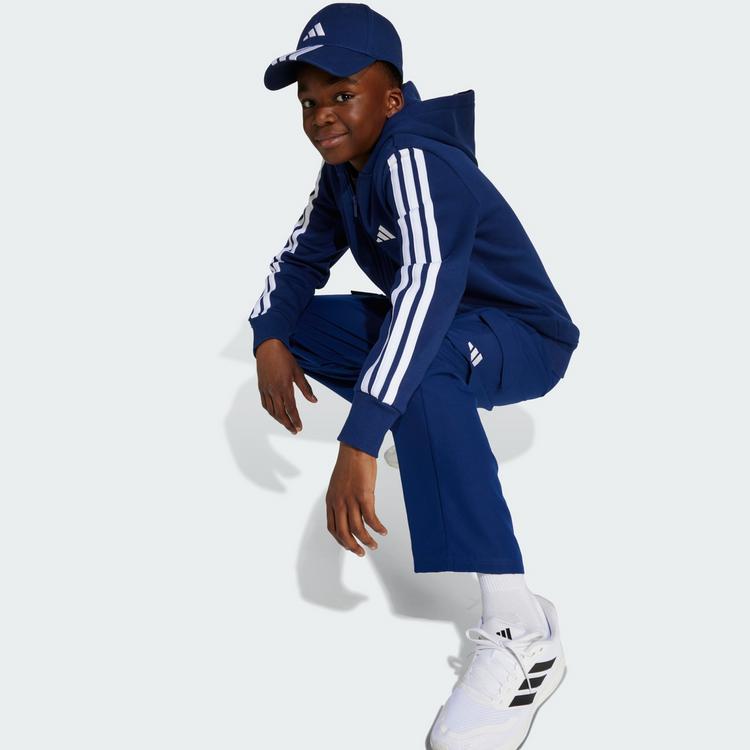 adidas adidas Essentials Kids Kapuzenjacke Hoodie Kinder - Dark Blue / White - 0 | SportScheck