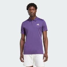 Rückansicht von adidas Tennis Climacool FreeLift Poloshirt Funktionsshirt Herren Aurora Plum