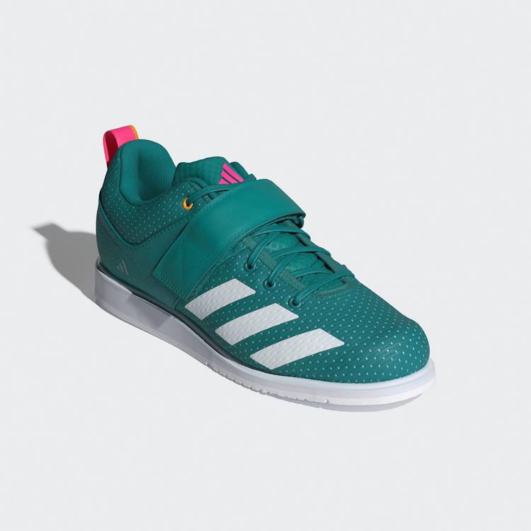 adidas adidas Powerlift 5 Gewichtheberschuh Fitnessschuhe - Pure Teal / Cloud White / Powder Teal - 3 | SportScheck
